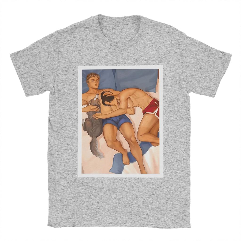 Heated Rivalry TV Shane Hollander Ilya Rozanov Cotton Mens Shirt Summer Hot Sale Jersey Womens Short Sleeve Streetwear Shirt