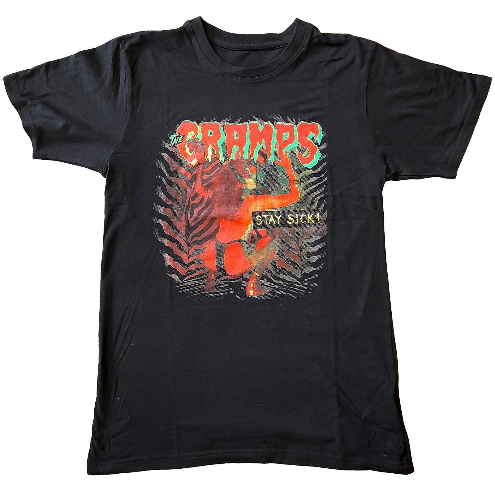 New The Cramps T-Shirt: Stay Sick OFFICIAL black M
