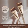 Foundation Pinsel Ultra-Dünn Nicht-Saugend Flacher Kopf Abgewinkelt Halbmond Anfänger Nahtlos Fischschwanz Concealer Flacher Kopf Foundation Flüssig Make-up Pinsel