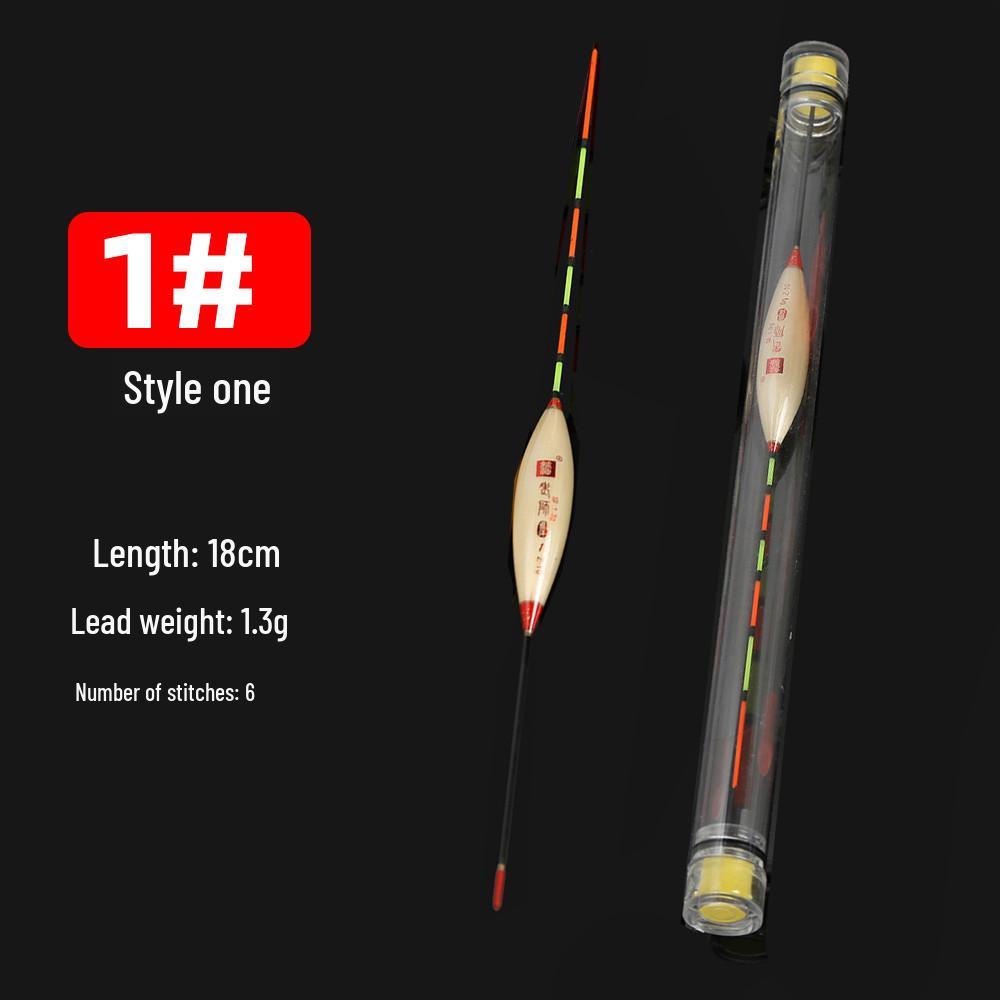 Plută Reed de Sensibilitate Ridicată pentru Caras - Pescuit la Gheață & Pescuit de Iarnă, Formă de Ou de Porumbel Rezistentă la Explozii