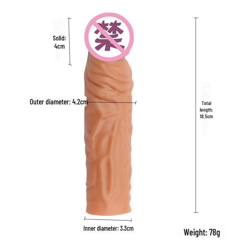Wolf Tooth Granule Adult Dildo Set for Men: Thick Glans for Fun and Excitement