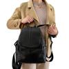 Leather Women'S Bag Backpack Women'S Premium Sense Large Capacity Versatile Backpack College Wind Backpack
