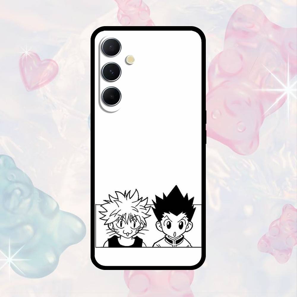 

AAA G-Gon & K-Killua Phone Case For Samsung S25,S24,S21,S22,S23,S30,Ultra,S20,Plus,Fe,Note,10,9,5G Black Cover Samsung S21plus