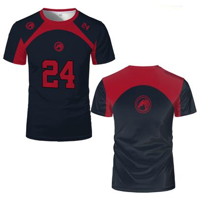 Summer Sports Casual Jersey WIFRU Youthful Vitality Men's Breathable Quick-Drying T-Shirt Fashion Customizable Short Sleeve Tops