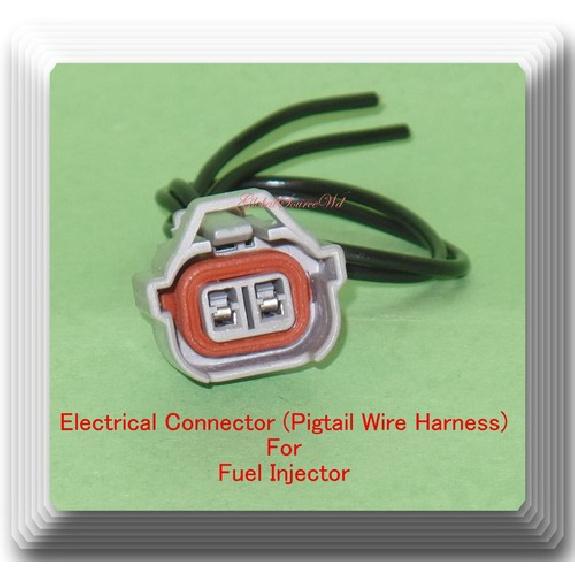 6 x Elektrischer Stecker für Kraftstoffeinspritzventil Passend für Nissan Altima 2002-2018 V6 3.5L