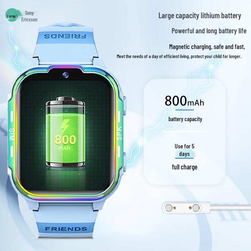 Souai XC16 Kids 4G GPS Smartwatch with Video Call (CN Version)