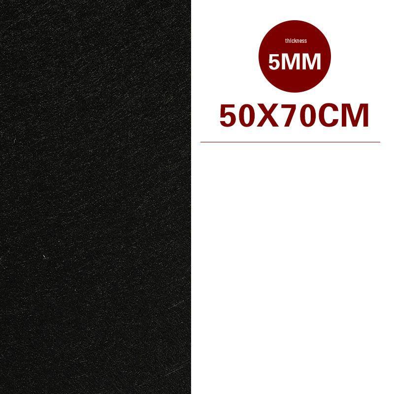 Calligraphy Felt Pad - 5MM Thick Rice Grid Cloth in Black, White, Grey - Ideal for Students