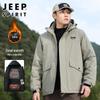 JEEP SPIRIT Heren Winterjas met Capuchon
