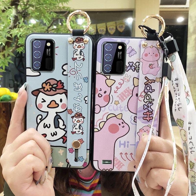 Shockproof Anti-dust Phone Case For Oukitel C25 Soft case Phone Holder Ring Anti-knock Waterproof Fashion Design Cute