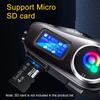 1/2pcs Q58-Max Motorcycle Helmet Intercom Bluetooth Headset LCD Display 2 Riders Music Share with Flashlight 500M Interphone