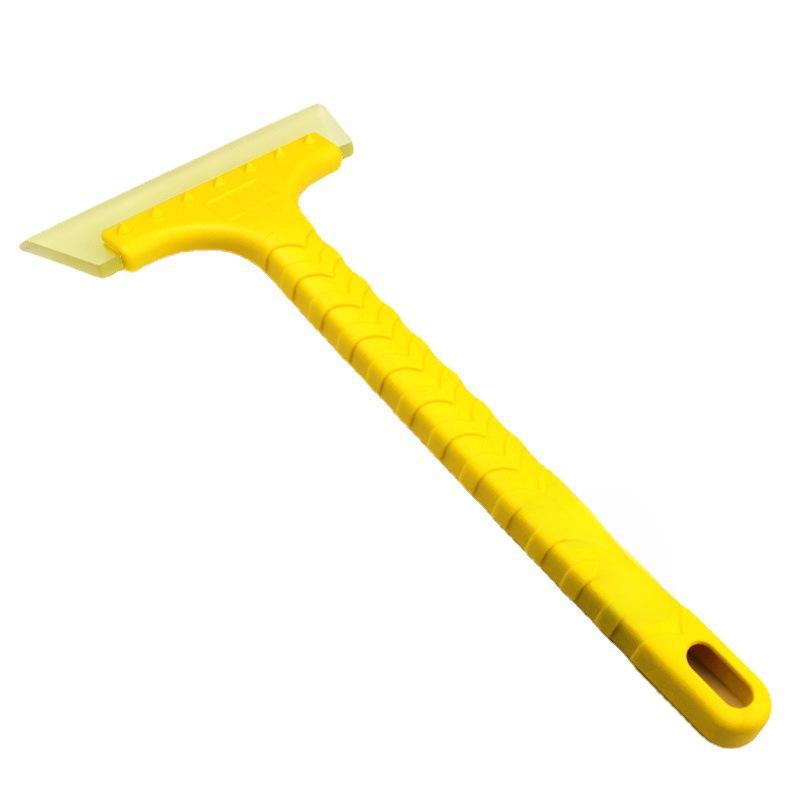 Schneeschaufel aus Edelstahl: Abtauen und Eis entfernen, Winter Auto Schneeschaufel, Multifunktion 2-in-1.