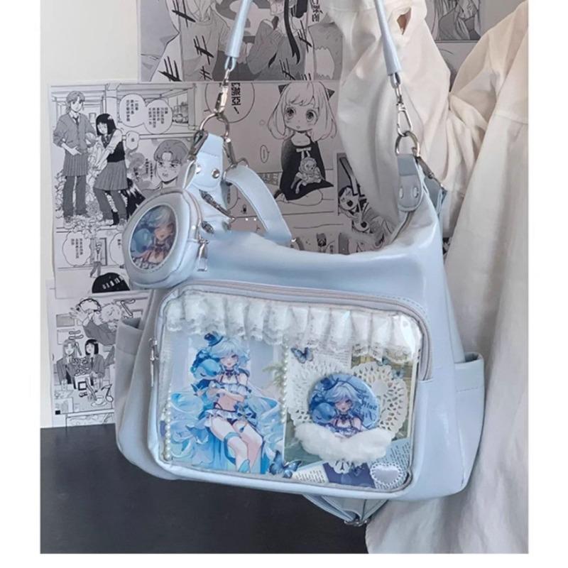 Large Capacity Tote Ita Bag Original Bolsos mujer Shoulder Underarm Bags for Woman Bolsas Commute Bolsa Y2k Harajuku Sac Femme