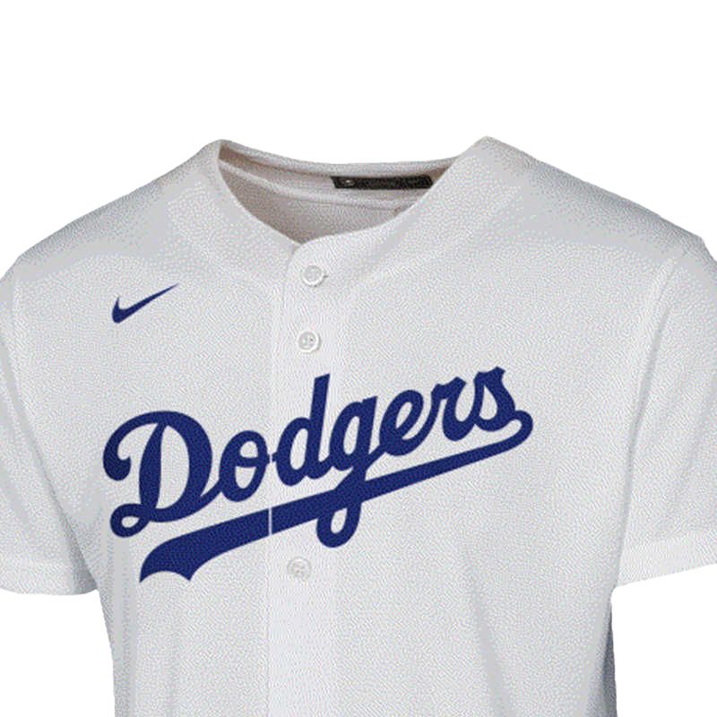 Nike X Koszulka baseballowa MLB Los Angeles Dodgers Domowa 17 Shohei Ohtani Moda sportowa Haft Koszulka dla dzieci Biała 3Z3B7RHMP00-LADSO