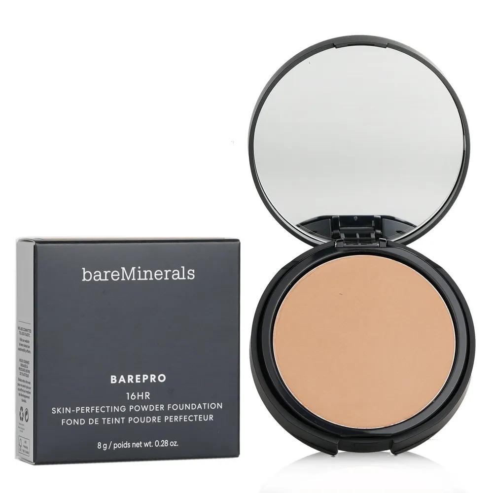 Barepro 24-Hour Skin Perfecting Powder Foundation - 25 Light Warm 8g/0.28oz