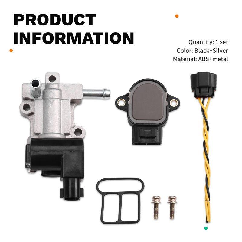 AC30-Fit For Toyota 2.4 2.7L L4 Engine Idle Air Control Valve IACV Kit Replacement Part 22270-75050 For 4Runner Tacoma