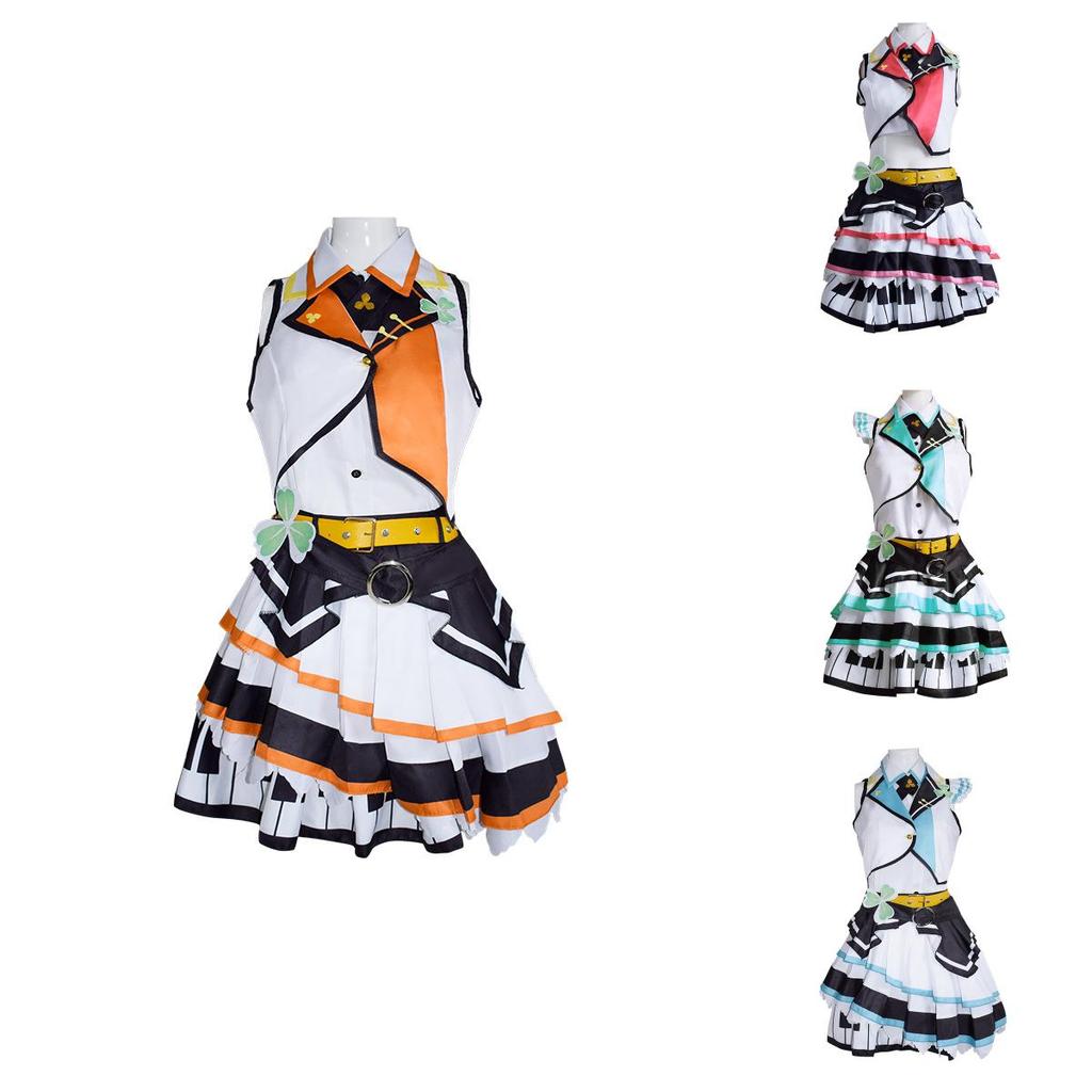 Project Sekai More More Jump Japanese Anime Cosplay Outfit Polyester Acrylic Roleplay Costume