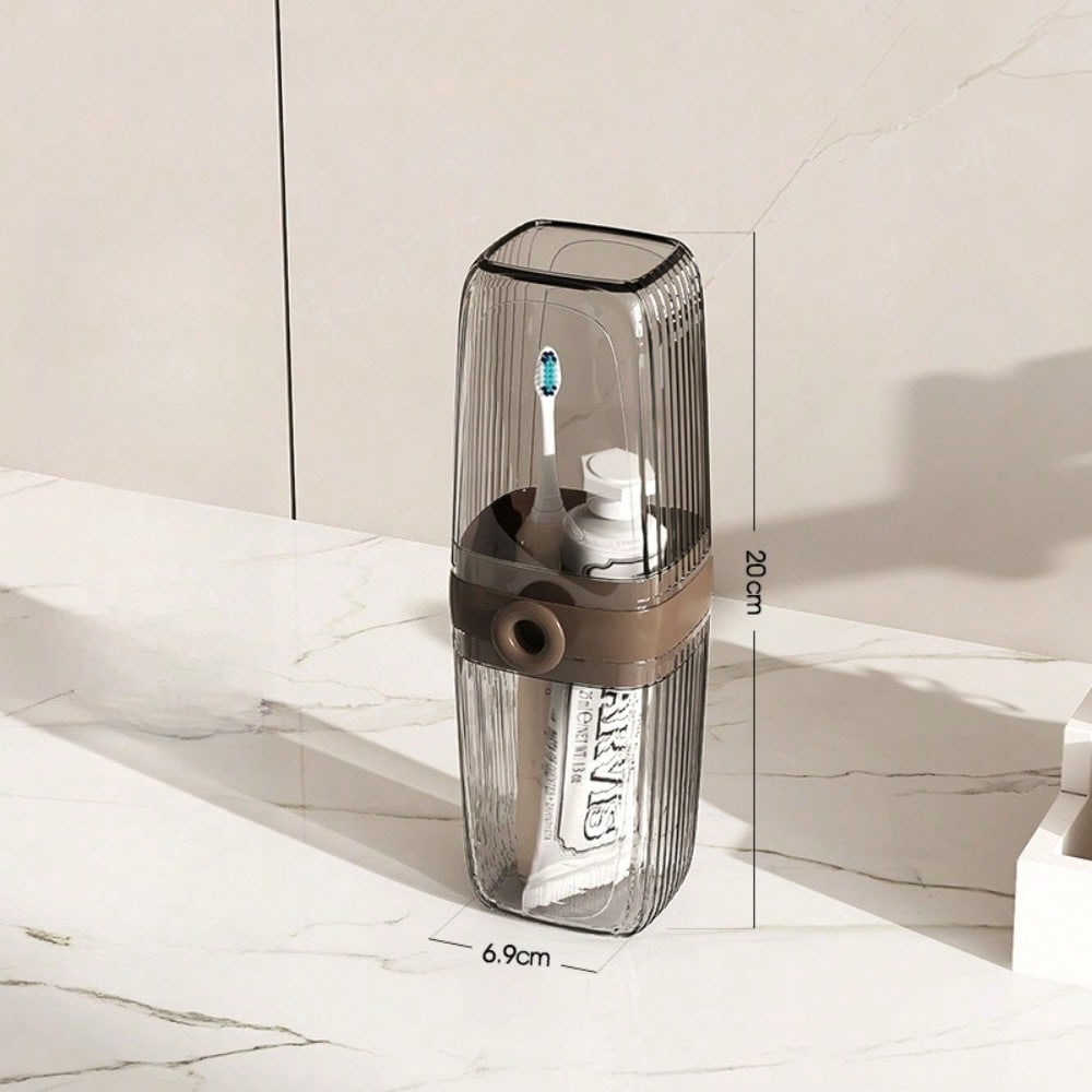 Travel Mouthwash Cup Brushing Cup Toothware Light Luxury Storage Set Portable Household Wash Toothpaste Toothbrush Box
