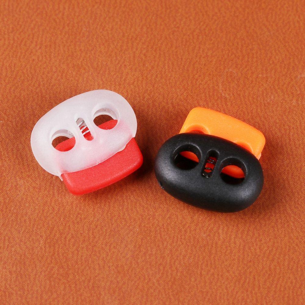 Shoelace Cord Lock Clip Garments Accessoies Buttons Toggle Clips Spring Buckle Cord Lock Stopper