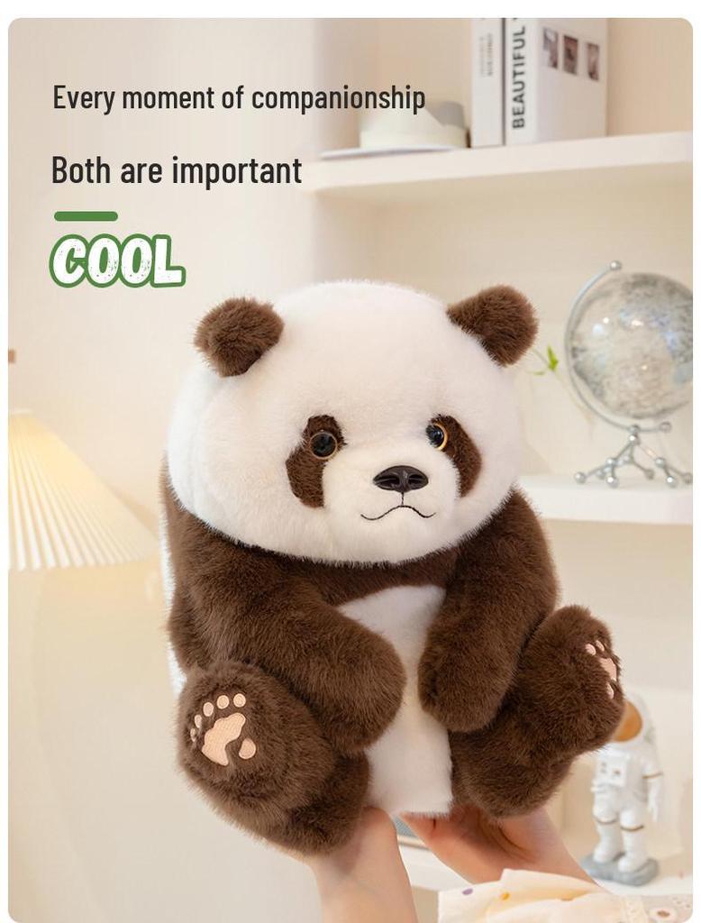 Chubby Giant Panda Plush Toy - Cuddly National Treasure Pillow Doll
