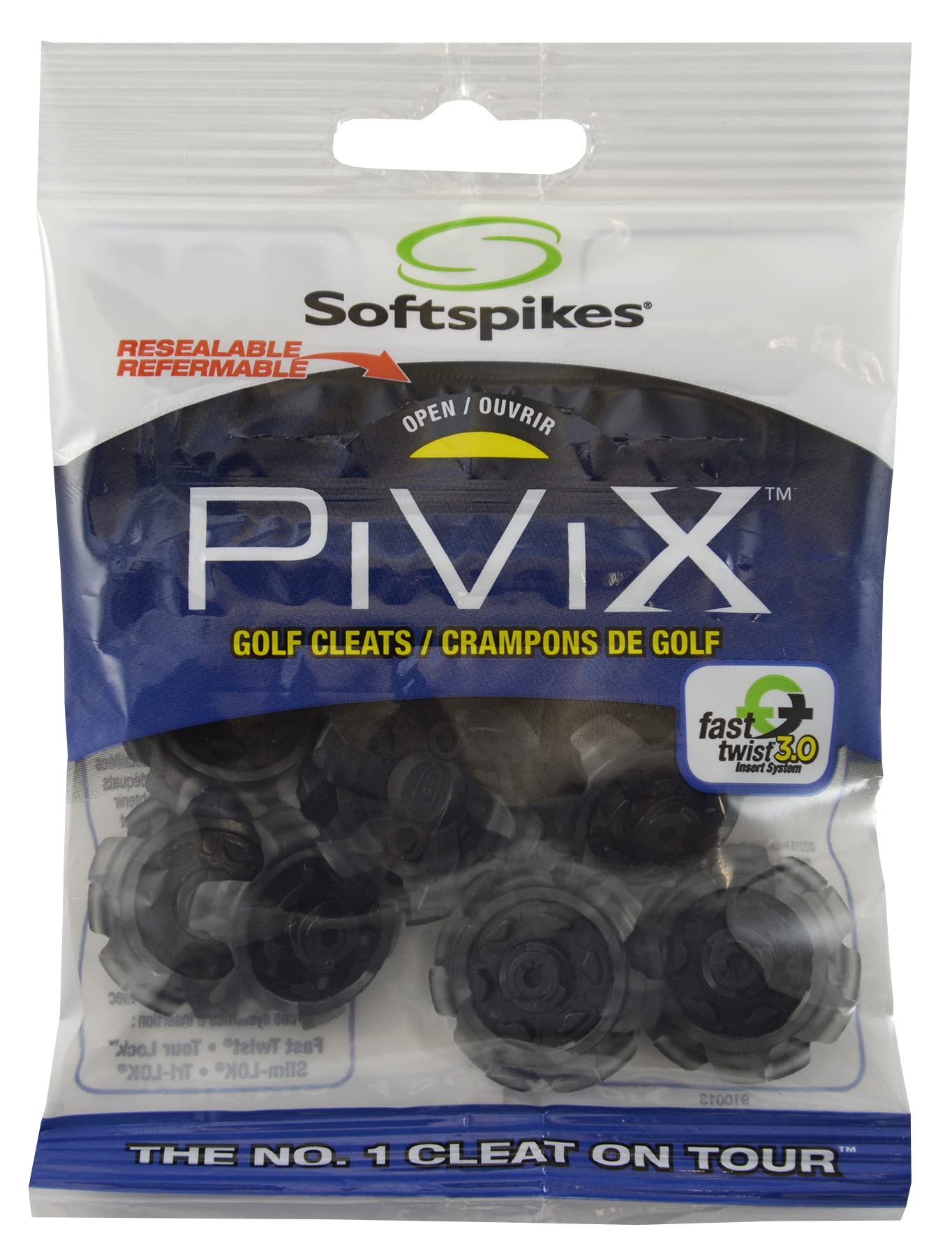 

Мягкие шипы Pivix (FastTwist3.0) 18P Серый x Черный S-556(180)