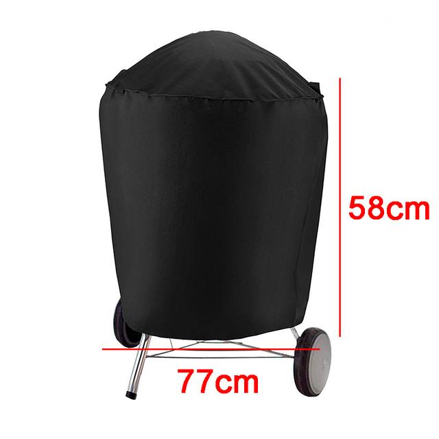BBQ Cover Outdoor Dust Waterproof  Heavy Duty Grill Cover Rain Protective Outdoor Barbecue Cover