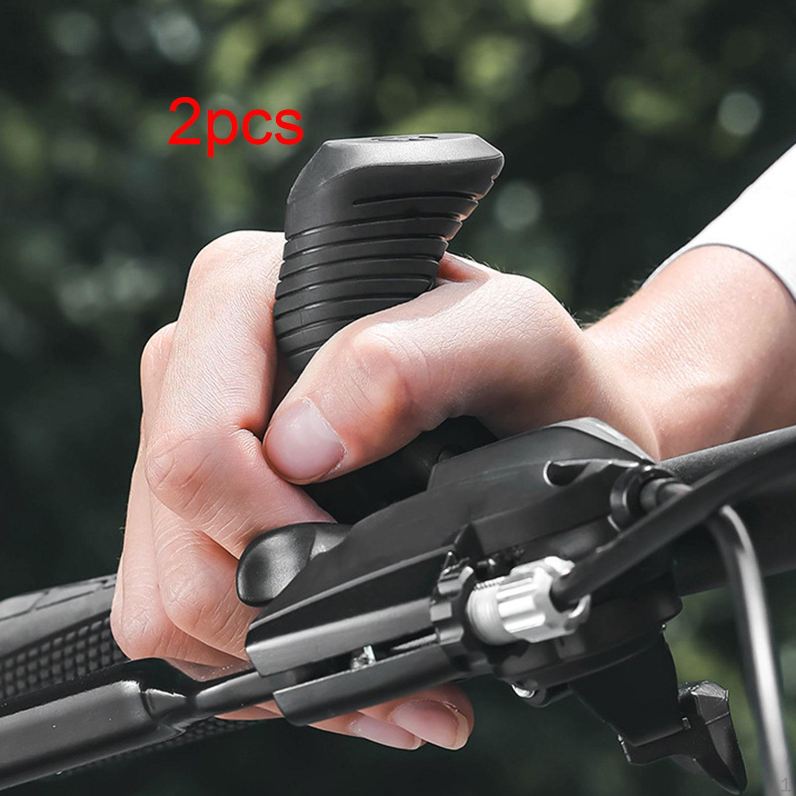 

2 Mountain Bike Handlebar Ends, Ergonomic, Compatible with 22.2mm Handlebars, Lightweight, рожевий