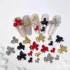 10Pcs Cute Cartoon Alloy Pony Nail Accessories Stylish Three-Dimensional Horse Nail Decoration For Girls Manicure Accessories