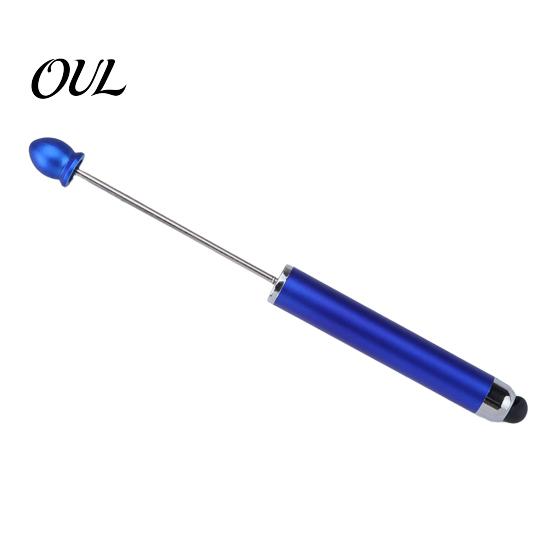 Gradient Color Touch Screen Stylus Beadable Pen for Touchscreen, Pen, High Smooth Drawing Pad Precision Writing School Office Classroom Study