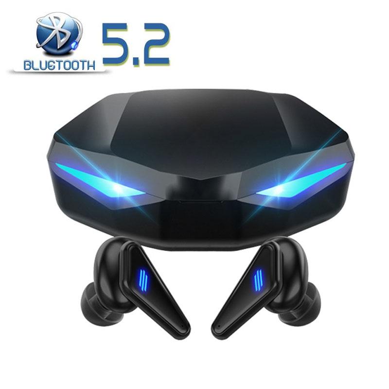 

Bluetooth5.2 Беспроводные наушники Светодиодный дисплей питания Bluetooth-наушники Hi-Fi стереозвук Спортивные наушники Игровые гарнитуры Сенсорное управление