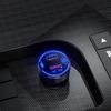 Universal QC3.0 USB Dual Port USB C Type C PD Car Adapter Fast Car Charger with for Touch Power Switch LED Backlight
