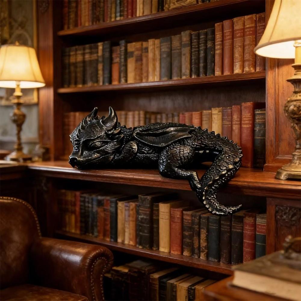 Decoration Dragon Statue Resin Desktop Ornament Creative Dragon Sculpture Home Decor