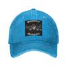 Unisex Baseball Hats Outlaws Mc Support Denim Fabric Outdoor Baseball Caps Hip Hop Cap Casquette