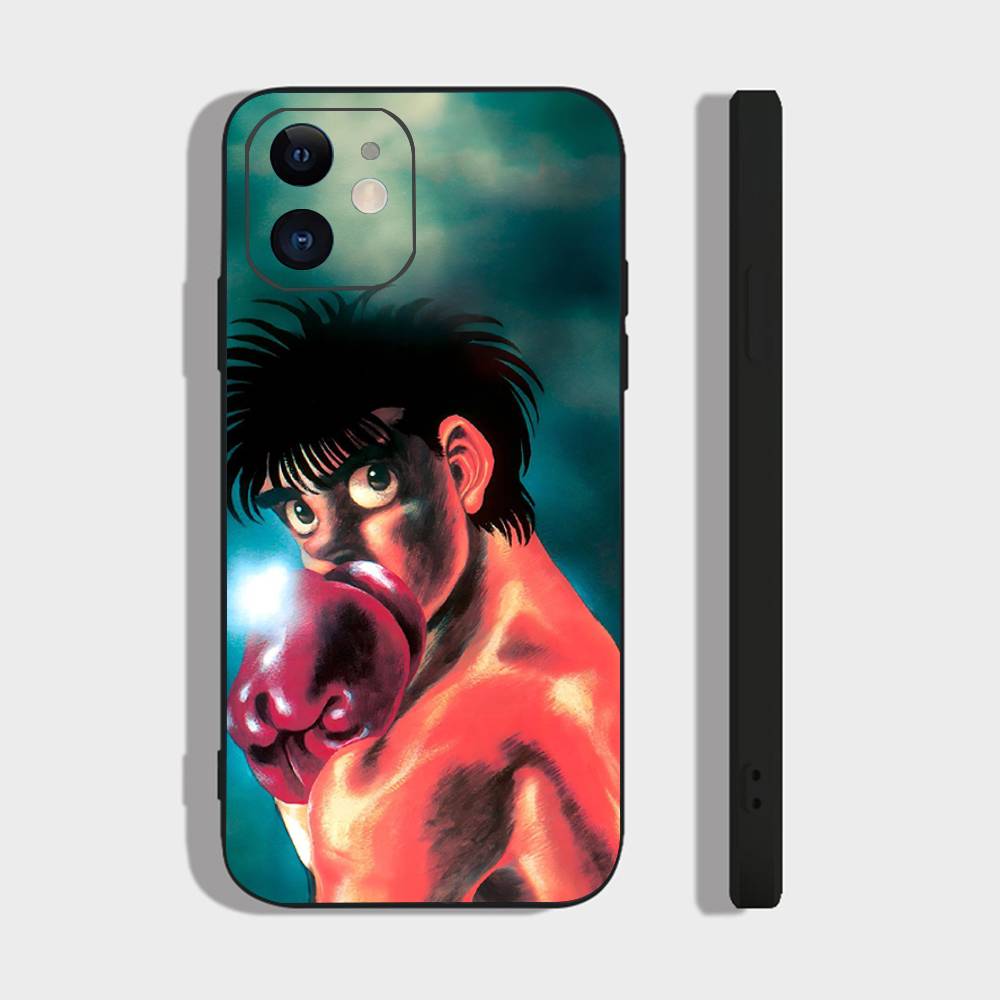 

Japanese Manga H-Hajime No I-Ippo Phone Case For IPhone 17 Air 16 15 14 13 Pro Max 11 12 Black Silicone Cover IPHONE 15PRO