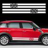 Union Jack Racing Car Door Side Stripe Stickers For MINI Cooper S One JCW F55 F56 F60 R55 R56 R60 Auto Decoration Accessories