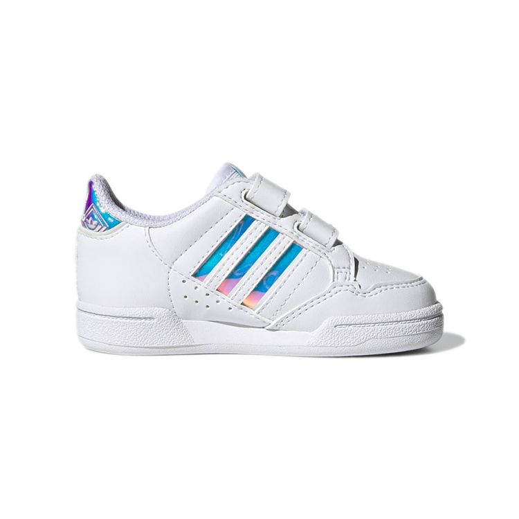 Adidas Originals Continental 80 Stripes Comfortable Low-Top Sneakers Baby Sneakers White GZ3262