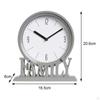 Desk Clocks, Easy to Read Decorative Mantel Clocks for Family Not , Vintage Style Clock