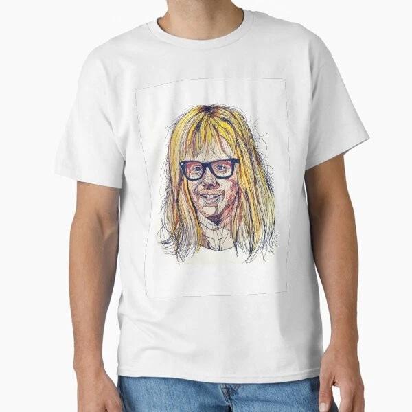Garth Waynes World Classic Tshirt Made In Usaaus Tshirt S2xl S