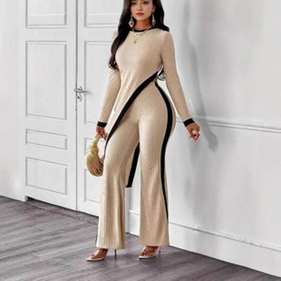 2024 Leopard Print Sexy Zipper Bodysuit - Women's Long-Sleeve