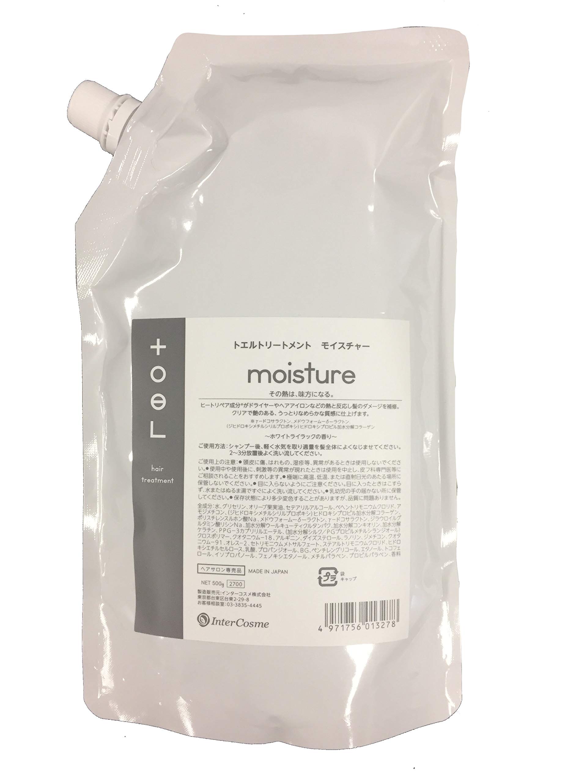 

Intercosme Toel Treatment Увлажняющий 500г Рефилл