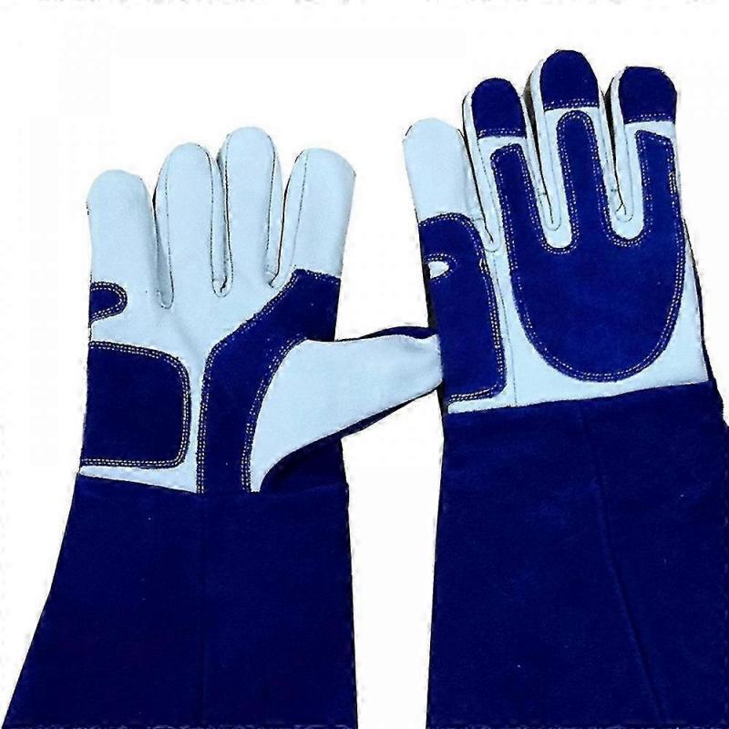 Anti Bite Animal Handling Gloves Protective Gloves Extra Long Scratch Resistant Bite Resistant Gloves for Cat Reptile Animal