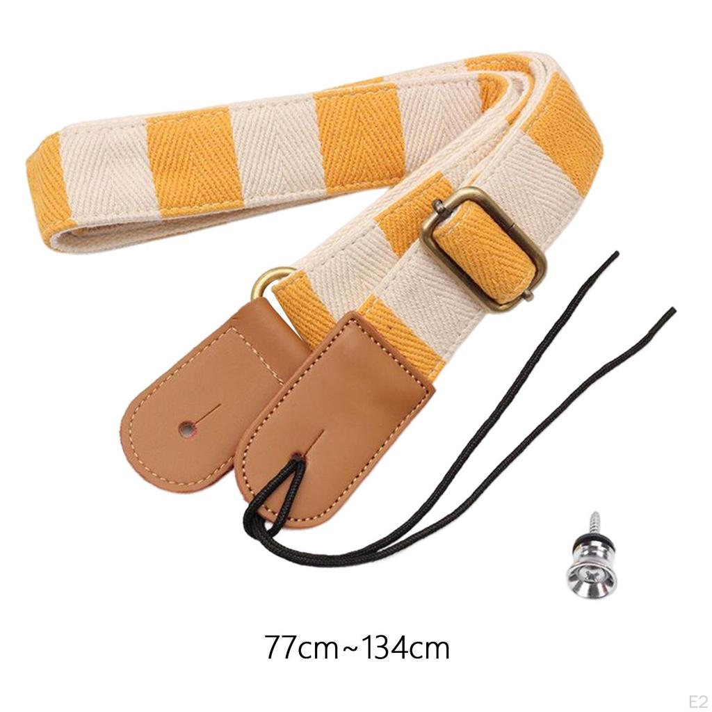 Adjustable Ukulele Strap Fashionable Stringed Instrument Accessory Wear Resistant Lanyard