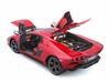 Maisto Lamborghini Countach LPI800-4 Red 1/18 Scale Special Edition Model with Display Base, Openable Doors, and Working Suspension
