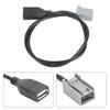 USB Audio Cable Support Fit for MP3 MP4 MITSUBISHI Outlander 2009 Onwards 3911‑TFO‑003