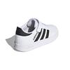 Adidas Neo Breaknet Simple Comfortable Durable Low-Top Kids Skate Shoes Kids Sneakers White Black FZ0106