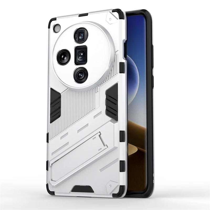 For OPPO Find X7 Ultra X3 X5 Lite X3 Neo X3 X5 X6 X7 Pro Back Cover Shockproof Armor Case Anti-Fall Protect Kickstand Coque
