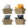 Creative Cartoon Mini Cat Ornament Micro Landscape Plastic Garden Kitten Statue Toy Cute Figurines