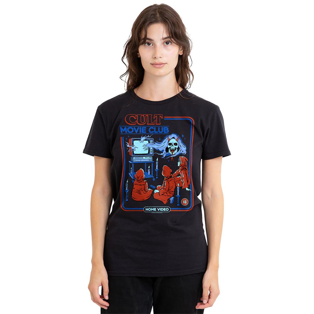 Steven Rhodes Womens/Ladies Cult Movie Club T-Shirt