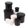 1 Stücke 30-1000 Ml Weiß/Schwarz Kunststoff Glas Maske Glas Creme Glas Lebensmittel Lagerung Tank Kosmetische Leere container Make-Up Box