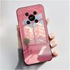 Phone Case For ZTE Blade V70 Max/Nubia V70 Max Soft Silicone Black Case Bright Pattern Volcano Moonlight Shockproof Shell