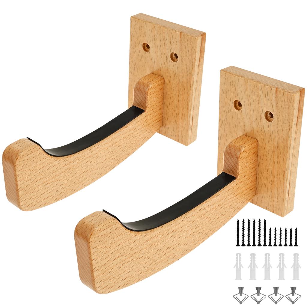 Wooden Surfboard Rack Wall Mount Surfboard Display Hanger Stand for Longboards Shortboards Skateboards Snowboards Skiing